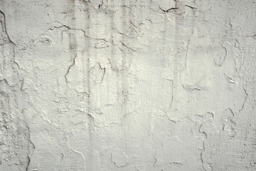 Obraz premium white wall with cracks
