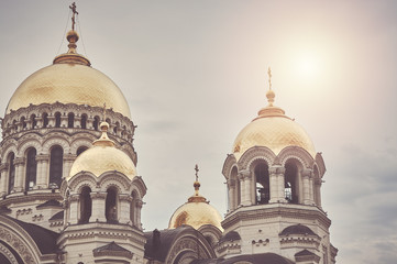 Fragmentary bottom of Ascension Cathedral in Novocherkassk