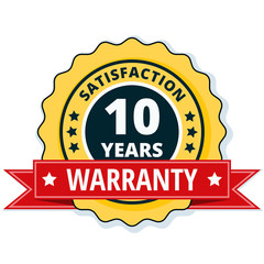 10 Year Warranty