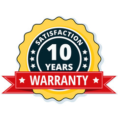 10 Year Warranty