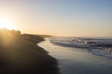 Lever de soleil à Las Peñitas, Nicaragua