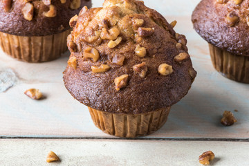 Banana Nut Cupcake 
