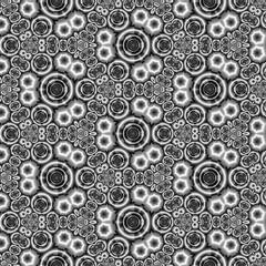 Abstract fractal geometric background computer-generated image