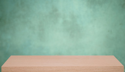 cracked concrete wall defocus background with shelf