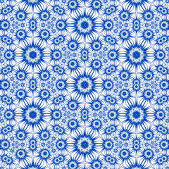 Abstract fractal geometric background computer-generated image