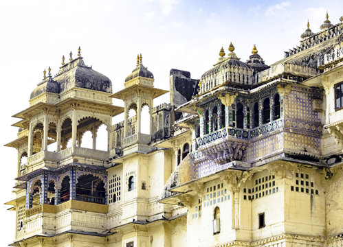 Maharajah King's City Palace of Udaipur, India
