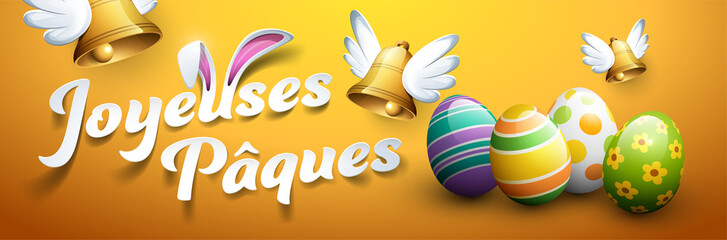 Obraz premium Joyeuses Pâques