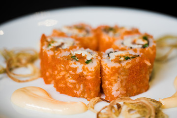 Japanese food. Sushi.