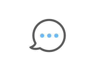 bubble communicate icon 