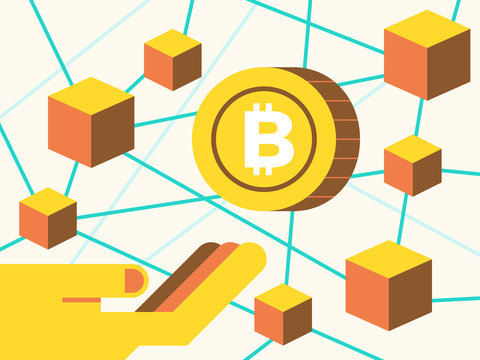 Investment on cryptocurrecny concept