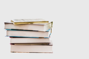 The book is arranged together for study on white background.