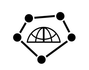 World Wide Web network connection icon