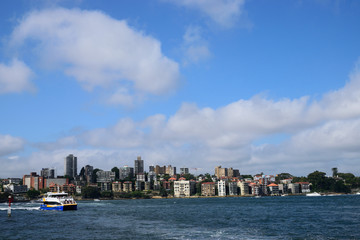 Naklejka premium ハーバーフロント