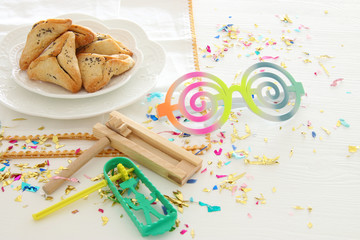 Purim celebration concept (jewish carnival holiday).