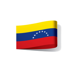 Venezuela flag, vector illustration