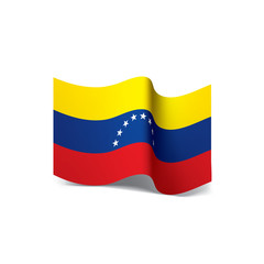 Venezuela flag, vector illustration