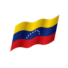 Venezuela flag, vector illustration
