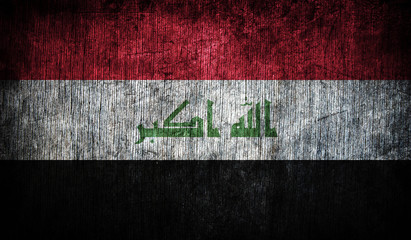 Abstract flag of Iraq