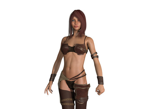 liah warrior /3d immagina
