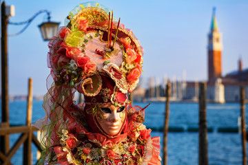 Fototapeta na wymiar Carnevale di Venezia 4