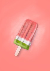 Watermelon Ice-Cream