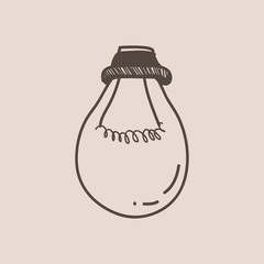 Illustration of a light bulb