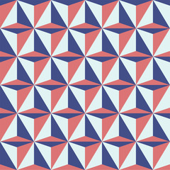 Illustration of geometric pattern design
