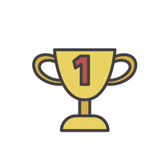 Illustration of trophy