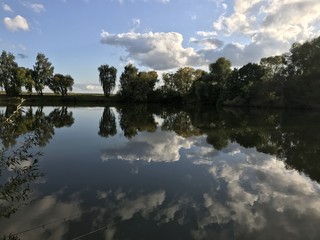 Wasser Wolken 
