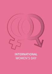 International Women's Day. The Holiday of All Women on March 8