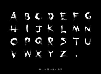 Alfabeto Spennellato 