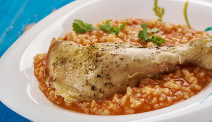 Dominican  arroz con pollo