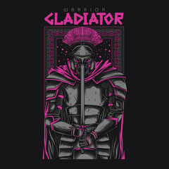 Gladiator Warrior - obrazy, fototapety, plakaty