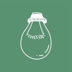 Illustration of a light bulb