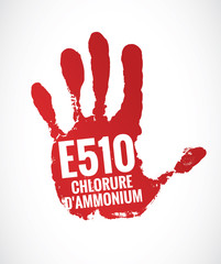 E510 - chlorure d'amonium - additif canc&eacute;rog&egrave;ne