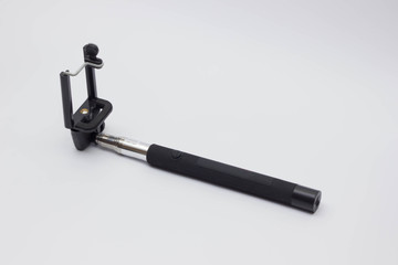 selfie stick isolated on white