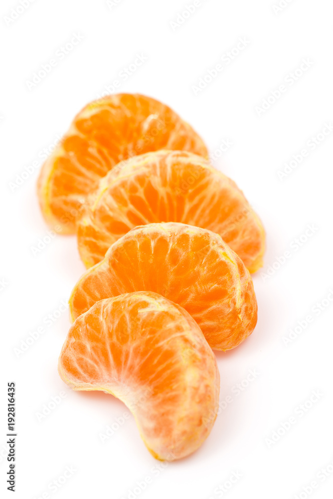 Wall mural Mandarin or tangerine