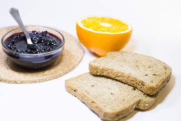 Delicious breakfast concept