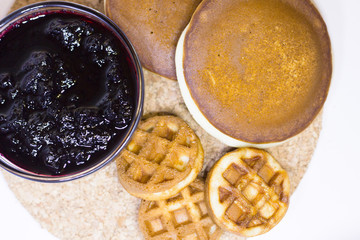 Delicious breakfast concept