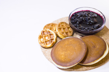 Delicious breakfast concept