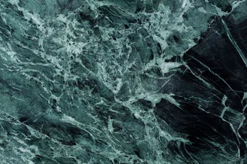 Foto op Plexiglas Groene marmeren textuurachtergrond. © Dmytro Synelnychenko