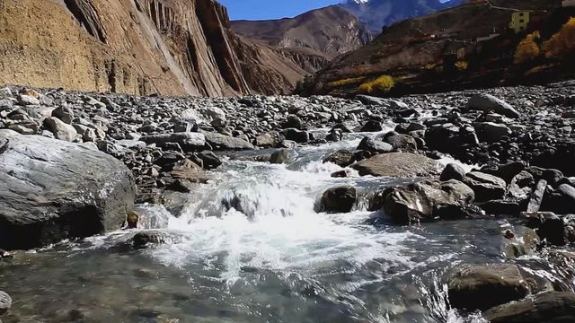 Panda Khola River, Lupra Village Lower Mustang, Nepal
