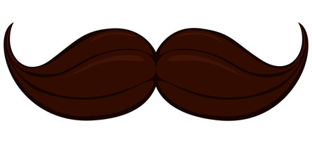 Cartoon icon poster man father dad day moustache mustache.