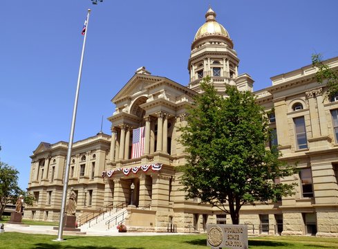 Wyoming State Capitol Building, Cheyenne, WY, USA