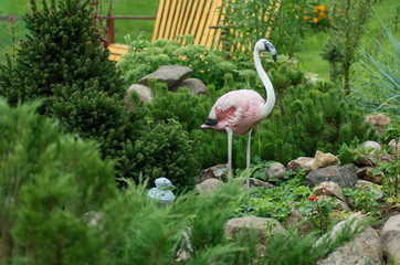 Landscape design. Vacation home