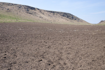 Beautiful view of a field.