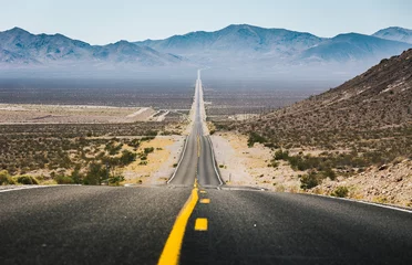 Fototapeten Klassische Highway-Szene im amerikanischen Westen © JFL Photography