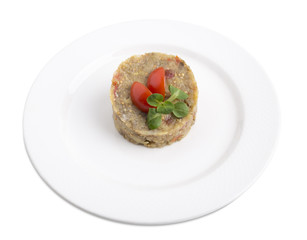 Delicious eggplant caviar.
