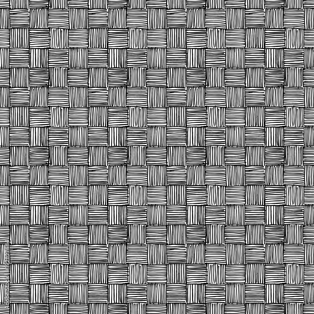 Sticker Pattern of rough hatching grunge texture