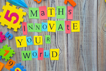 Math Innovate Your World inscription